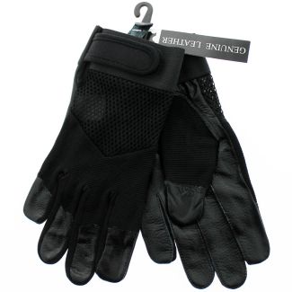 Unisex Leather & Spandex Nylon Driving / Motor Bikers Gloves