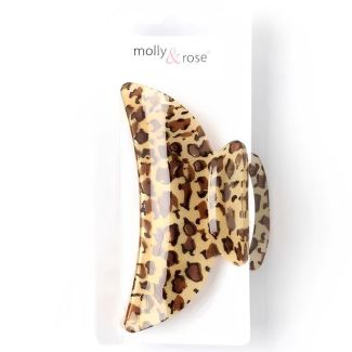 Wholesale Leopard print clamp 9cm