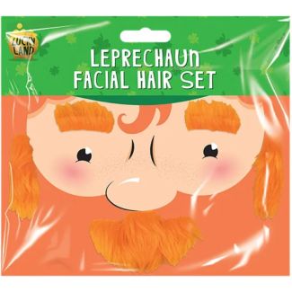 Leprechaun Facial Hair Costume Set for St. Patrick’s Day