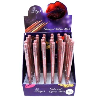 Wholesale Lilyz Waterproof Lipliner Pencil - Trivial 