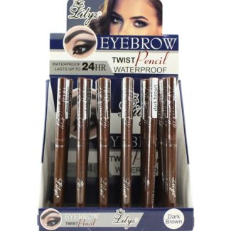Lilyz Waterproof Twist Eyebrow Pencil - Dark Brown