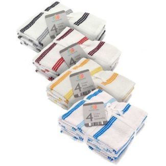 Linea Pattern Kitchen Tea Towels – Assorted