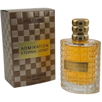Linn Young Men's EDT Perfume - Admiration Eternal Uomo (100ml)