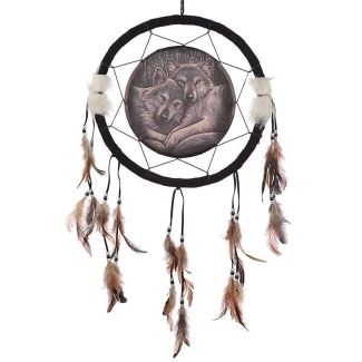 Lisa Parker Loyal Companions Wolf Dreamcatcher - 33cm