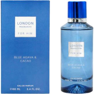 London Fragrances Men's Perfume - Blue Agava & Cacao (100ml)