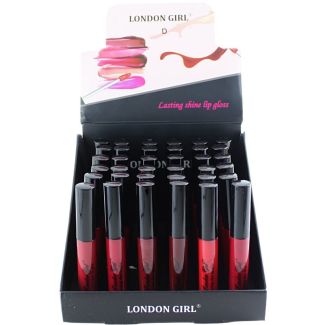 Wholesale London Girl Long Lasting Shine Lip Gloss - Assorted Shades (D)