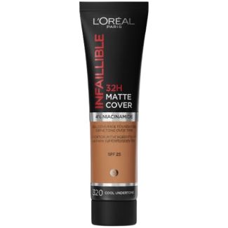 L'Oreal Infaillible 32H Matte Cover Foundation - 320 Cool Undertone