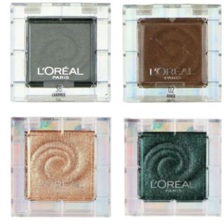 L'Oréal Mono Color Queen Oil & Glitter Eyeshadows - Assorted 