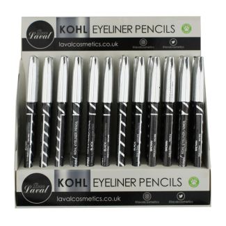 Laval Kohl Eyeliner Pencil - Brown & Black
