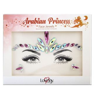Wholesale Love Shy Festival Face Jewels - Arabian Princess