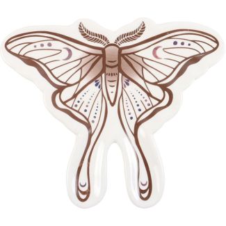 Luna Moth Ceramic Trinket Dish (14cm)