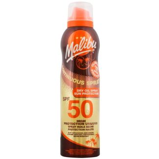 Malibu Dry Oil Spray Sun Protection SPF 50 (175ml)