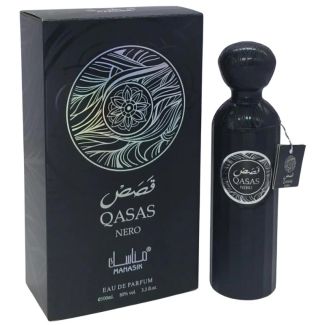 Manasik Unisex EDP Perfume 100ml - Qasas Nero (EXP-07/30)