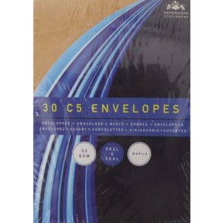 30pcs C5 Brown Letter Envelopes - Peel & Seal (228 x 162mm)