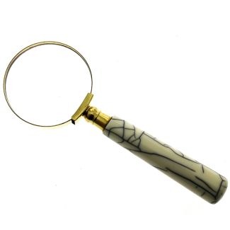 Marble Effect Handle Magnifier - 14cm