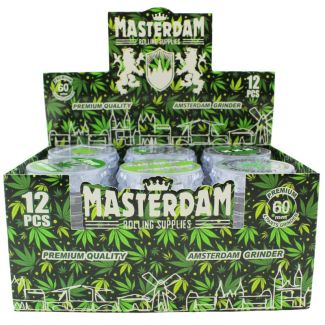 Masterdam 4-Part Plastic Handmuller (60mm) - Assorted