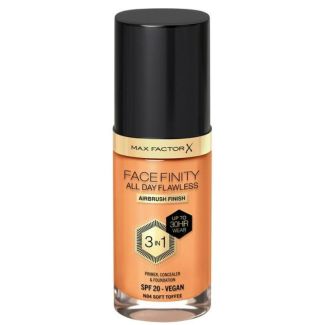 Wholesale Max Factor FaceFinity 3in1 Airbrush Finish Foundation - N84 Soft Toffee 