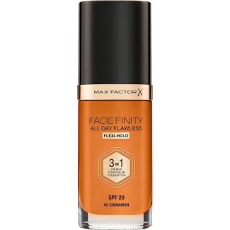 Wholesale Max Factor Facefinity 3in1 Flexi-Hold Foundation - Cinnamon 92