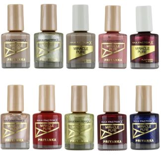 Max Factor Miracle Pure Nail Polishes