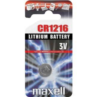 Maxell Lithium Batteries - CR1216 (3V)