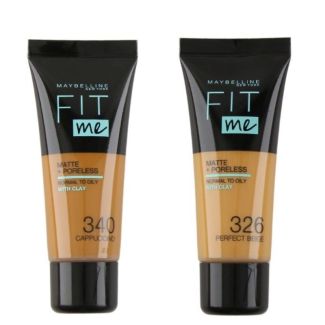 Maybelline Fit Me Matte + Poreless Foundation - Assorted (30ml)