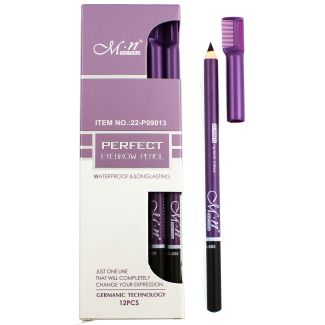 Wholesaler Me Now Waterproof & Long Lasting Eyebrow Pencil - 001 Black 