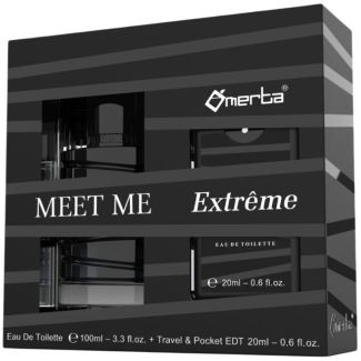 Omerta Men's 2pcs Perfume Gift Set -Meet Me Extreme