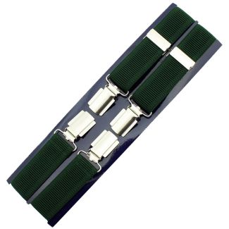 Men's Braces Green 25mm Wide