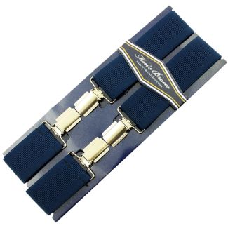 Men's Braces Navy 35mm Wide