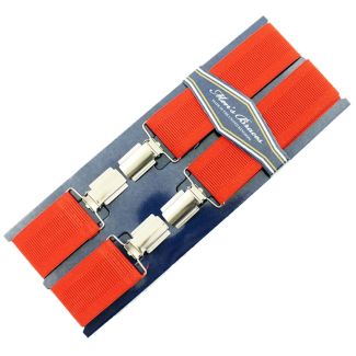 Men's Braces Red 35mm Wide
