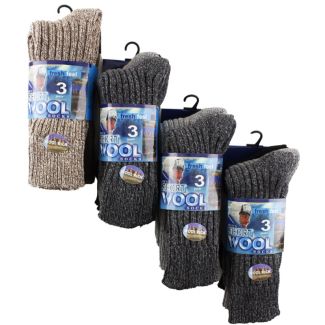 Men's Fresh Feel Wool Rich Socks