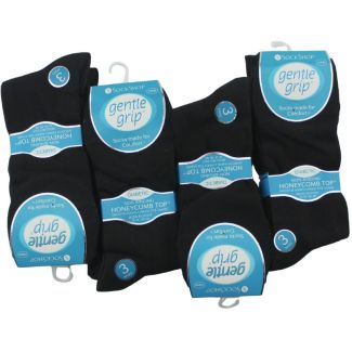 Men’s Diabetic Honeycomb Top Non Binding Bigfoot Socks (UK 12–14 / EU 46–50) – 3 Pair Pack