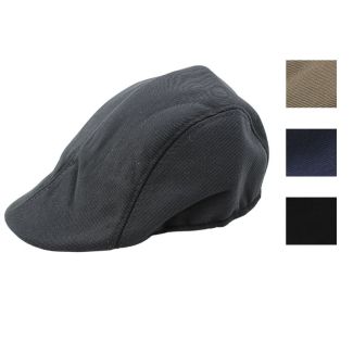Men's 100% Cotton Flat Cap - Assorted Colours & Sizes