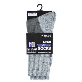 Men's Trekking Socks Assorted Colours(UK 7-11)