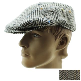 Men's Thick Wool Blend Flat Caps