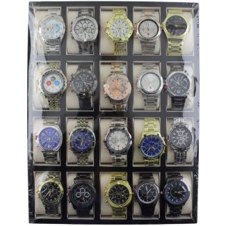 Men's Metal Strap Watches - Assorted (2)
