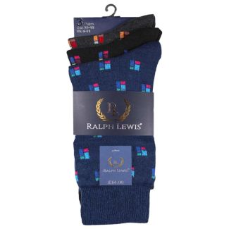 Men's Ralph Lewis Ankle Socks - Assorted Colours and Designs