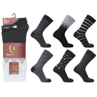 Men's Ralph Lewis Socks - Assorted Designs 