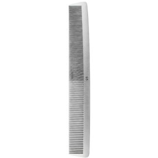 Metal Barber Hair Comb - Silver - 21.5cm