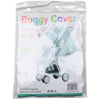 Clear Buggy Cover for Weather & Insect Protection – (140cm x 150cm)