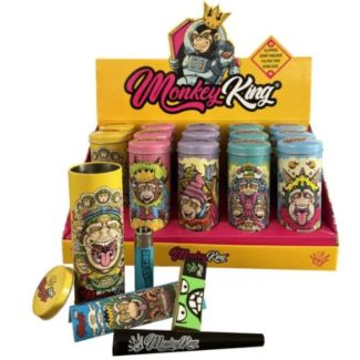 Monkey King Gift Set with Round Storage Tin- Assorted Colour & Design 