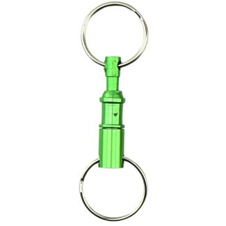 Metallic Colour Quick Release Keyrings