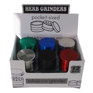 Wholesale 4-Part Metallic Coloured Pocket-Sized Handmuller - Assorted Colours