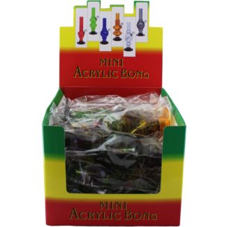 Wholesale Acrylic Small "Comic Design" W-Pipe