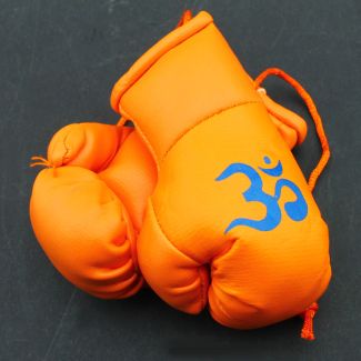 Mini Boxing Gloves - Orange Om Gloves
