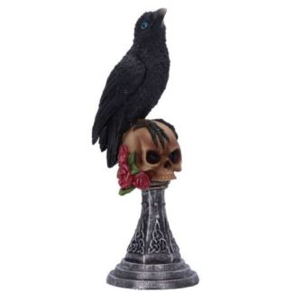 Mini Raven Figurine 17cm - Perched Prophecy 