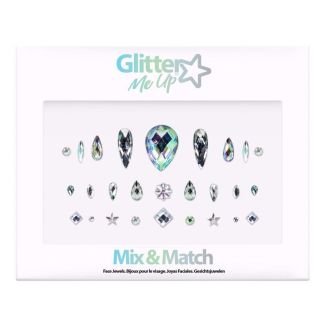 Wholesale Glitter Me Up Festival Face Jewels - Glitz Mix & Match