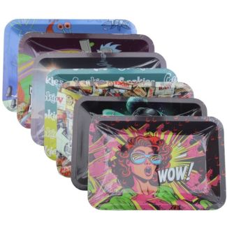 Mixed Design Rolling Tray – Assorted (18 x 12.5 cm)