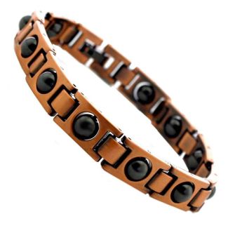 Magnet Bracelet with 11 Magnets - Two Tone