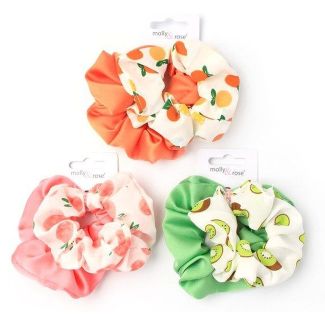 Molly & Rose Satin Scrunchies (Pack of 2) - Assorted 